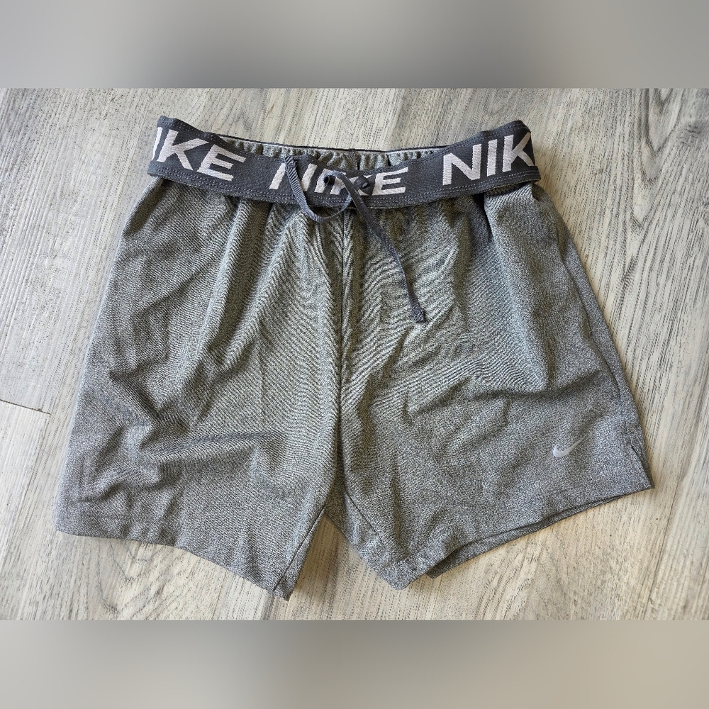 Nike Heather Gray Training Shorts